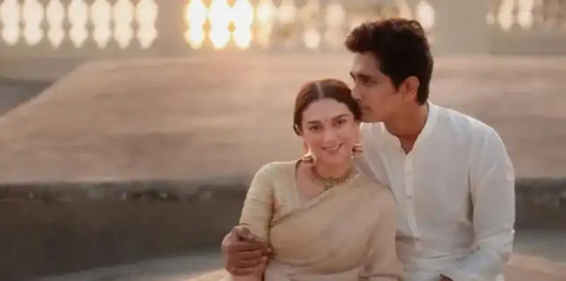 Aditi Rao Hydari and Siddharth