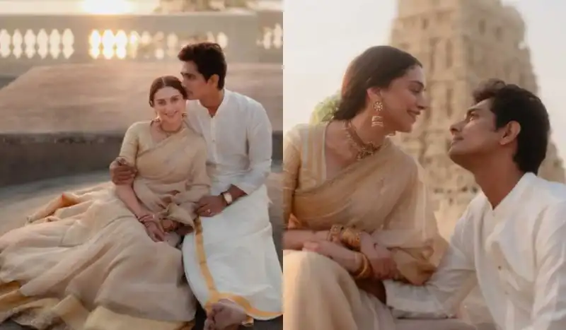 Aditi Rao Hydari and Siddharth