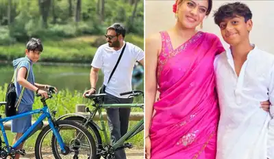 Ajay Devgn and Kajol's birthday wishes for their son Yug are too adorable to miss