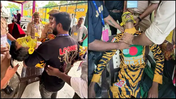 Bangladesh's 'Tiger Robi' beaten by Indians or is he an 'attention seeker'? Netizens from both countries divided over the fan