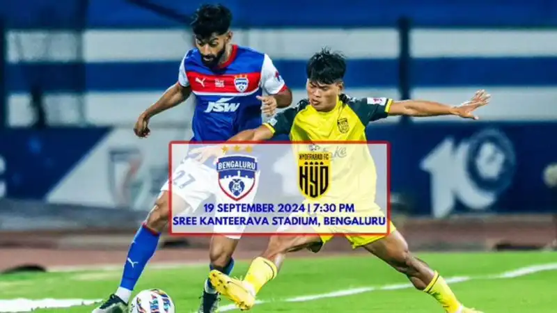 Bengaluru FC vs Hyderabad FC - ISL Twitter