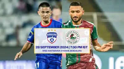 BFC vs MBSG, ISL 2024-25: Where can fans watch Bengaluru FC vs Mohun Bagan SG on TV, OTT and more