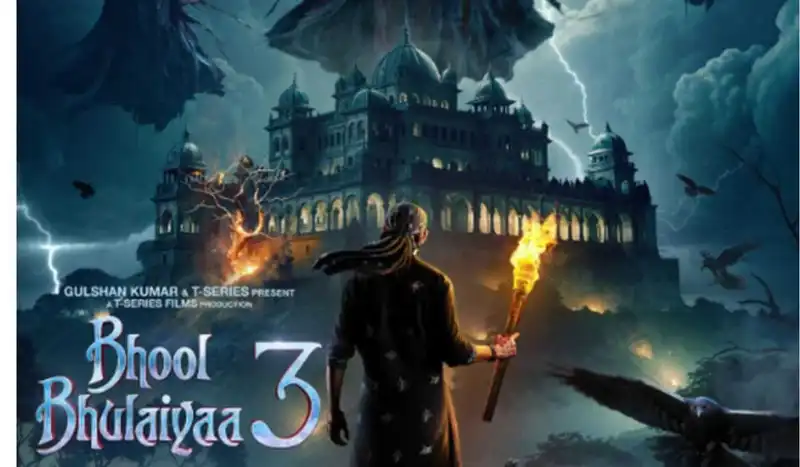 Bhool Bhulaiyaa 3: Kartik Aaryan drops a spooky poster of the film; says, ‘Rooh Baba Vs Manjulika…Iss Diwali’