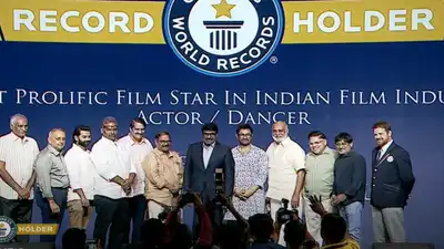 Chiranjeevi awarded Guinness World Record, Aamir Khan praises his dance prowess