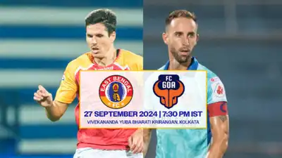 EBFC vs FCG, ISL 2024-25: Where can fans watch East Bengal FC vs FC Goa on TV, OTT and more