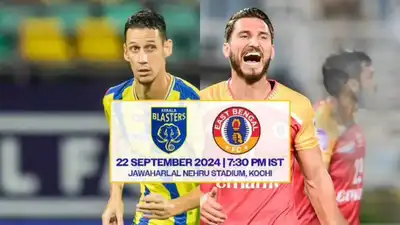 KBFC vs EBFC, ISL 2024-25: Where can fans watch Kerala Blasters FC vs East Bengal FC on TV, OTT and more