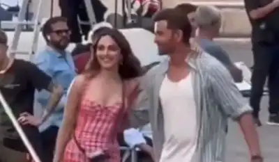 LEAKED: Hrithik Roshan and Kiara Advani shoot for a romantic dance number in Italy for War 2; fans just cannot keep calm!