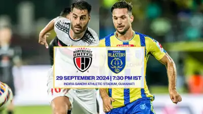 NEUFC vs KBFC, ISL 2024-25: Where can fans watch NorthEast United vs Kerala Blasters on TV, OTT and more