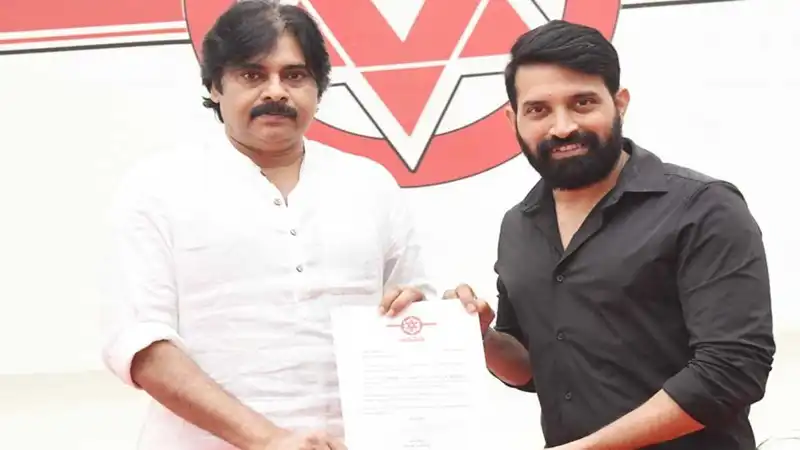 Pawan Kalyan with Jani master