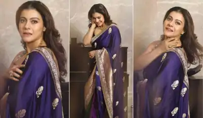 PIC: Kajol channels her inner Madhuri Dixit from Hum Aapke Hain Koun as she pays 'Ode to the OG'