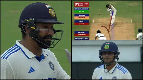 IND vs BAN: Indian skipper Rohit Sharma's luck runs out; escapes LBW only to fall to Hasan Mahmud