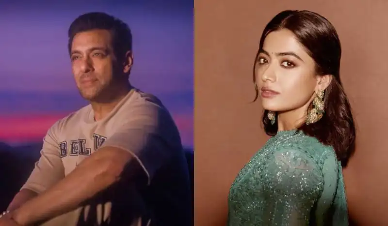 Salman Khan and Rashmika Mandanna