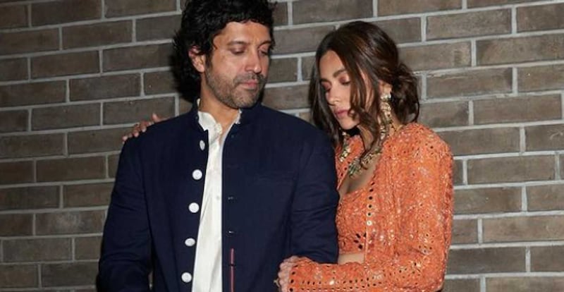 Shibani Dandekar and Farhan Akhtar