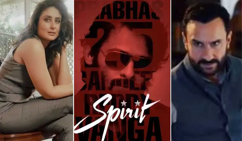 Spirit: Saif Ali Khan and Kareena Kapoor to play villains in Prabhas' film? Here’s what we know