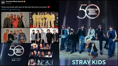 BTS, One Direction, NSYNC? Fans speculate which groups Stray Kids will pay tribute to at AMAs 50th anniversary