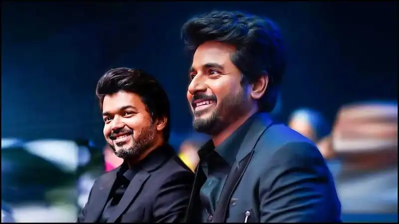 Thalapathy Vijay and Sivakarthikeyan