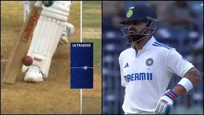 IND vs BAN: 'Why did Virat Kohli not take the review'? Fans express frustration after UltraEdge shows spike