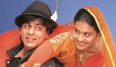 29 years of DDLJ: Kajol drops a still ft. Shah Rukh Khan as she celebrates 'OG of Karva Chauth'; urges fans to watch film at Maratha Mandir