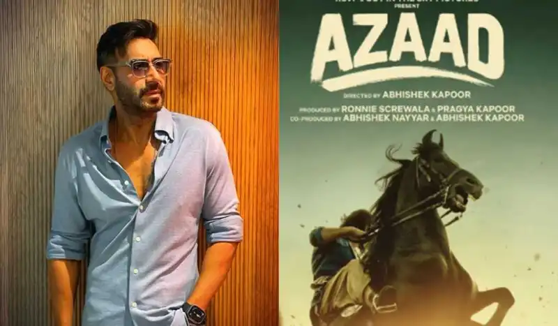 Ajay Devgn unveils FIRST LOOK of Azaad starring nephew Aaman Devgan and Raveena Tandon’s daughter Rasha Thadani