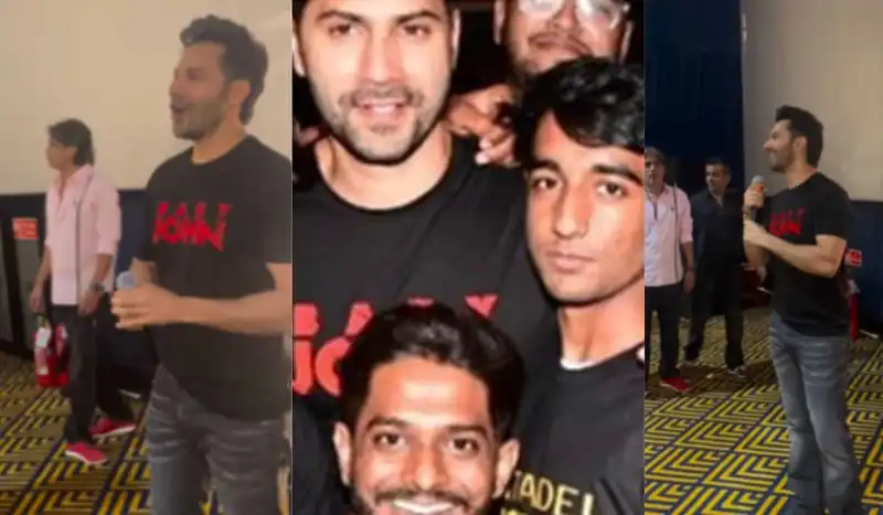 Baby John’s Varun Dhawan surprises fans watching Badlapur in theatre; promises to work on more theatrical projects- SEE VIDEO!