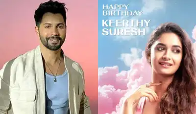 Varun Dhawan wishes his Baby John co-star Keerthy Suresh on her birthday