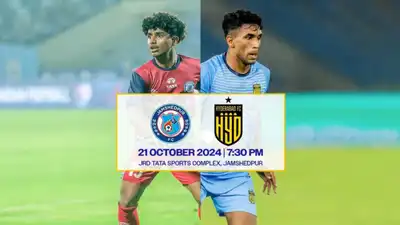 JFC vs HFC, ISL 2024-25: Where can fans watch Jamshedpur FC vs Hyderabad FC on TV, OTT and more