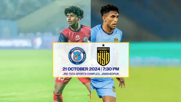 JFC vs HFC, ISL 2024-25: Where can fans watch Jamshedpur FC vs Hyderabad FC on TV, OTT and more