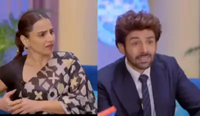 Kaun Banega Crorepati Season 16: Vidya Balan tests a nervous Kartik Aaryan's general knowledge as he preps up to face Amitabh Bachchan on the hot seat!