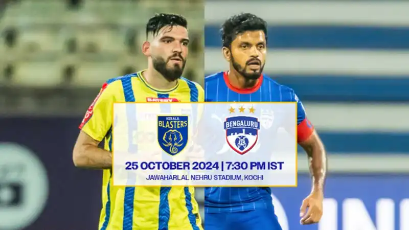 Kerala Blasters vs Bengaluru FC - ISL Twitter