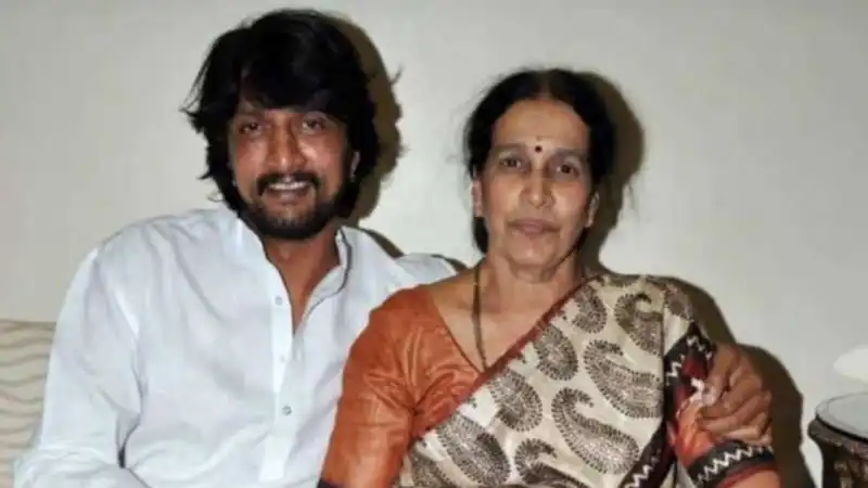 Kiccha Sudeep about his mother Saroja Sanjeev