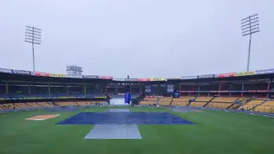 IND vs NZ: With toss not taking place on Day 1, will rain disrupt play on Day 2 in Bengaluru? Weather report for M.Chinnaswamy Stadium