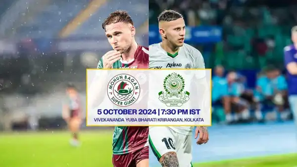 MBSG vs MSC, ISL 2024-25: Where can fans watch Mohun Bagan SG vs Mohammedan SC on TV, OTT and more