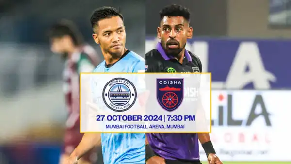 MCFC vs OFC, ISL 2024-25: Where can fans watch Mumbai City FC vs Odisha FC on TV, OTT and more