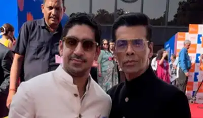 70th National Film Awards Ceremony 2024: Karan Johar arrives in style with Ayan Mukerji; says 'Just here to clap loudly'