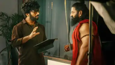 Jai Hanuman: Prasanth Varma shares BTS photo, praises Rishab Shetty's transformation