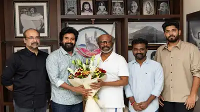 Rajinikanth watches Amaran, dials Kamal Haasan, meets Sivakarthikeyan. See photos