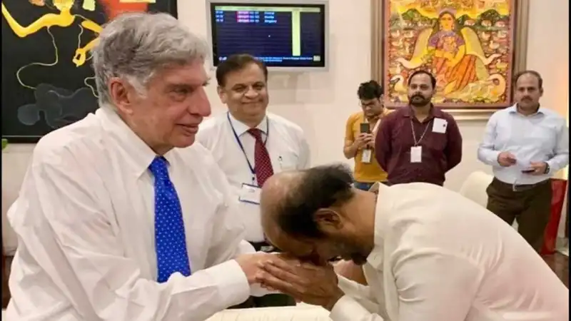 Rajinikanth with Ratan Tata