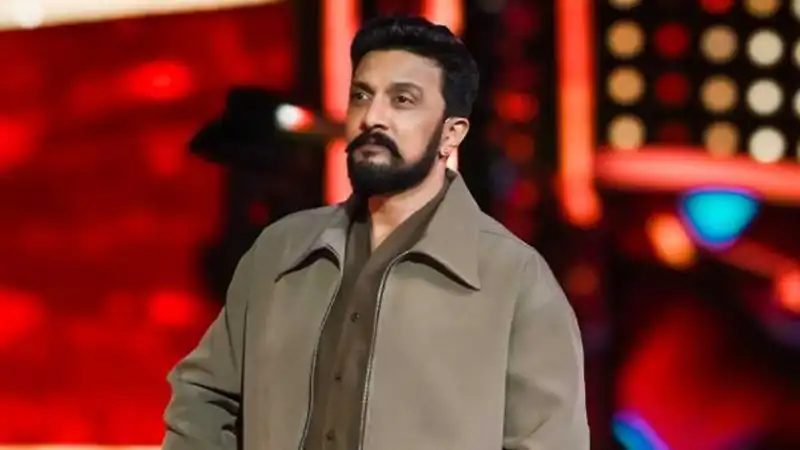 Sudeep during Bigg Boss Kannada season 11.