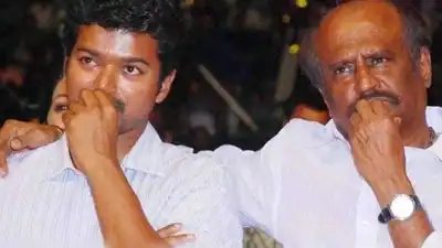 Thalapathy Vijay watches Rajinikanth’s Vettaiyan on first day, avoids fan frenzy in Chennai