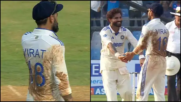 IND vs NZ: Virat Kohli's completely dusty jersey on the field sparks fan reactions