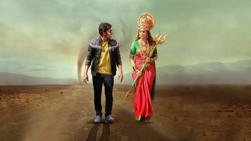 A still from Mookuthi Amman