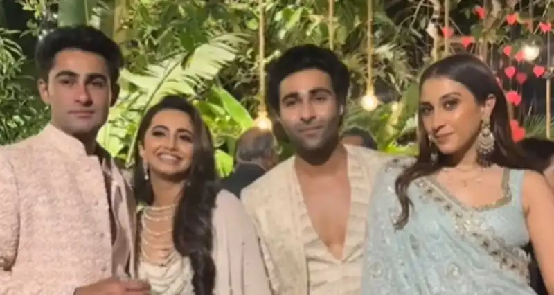 Aadar Jain and Alekha Advani's intimate roka ceremony