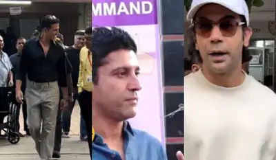 Maharashtra polls: Akshay Kumar, Rajkummar Rao, Farhan Akhtar cast votes, remind citizens about the importance of voting | Watch