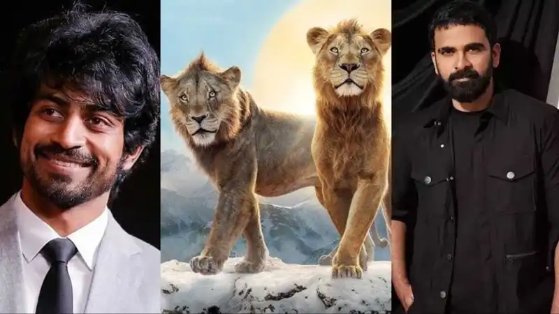 Arjun Das and Ashok Selvan lent voice in Mufasa: the Lion King