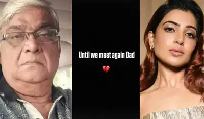 Samantha Ruth Prabhu’s father Joseph Prabhu passes away; actress shares emotional post with a broken heart emoji