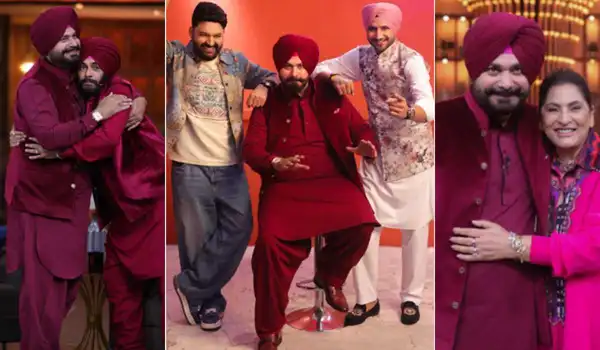 The Great Indian Kapil Show: Navjot Singh Sidhu returns after 5 years with a twist, drops fun PICS with Kapil Sharma, Archana Puran Singh; fans react