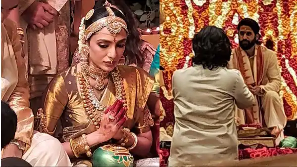 Naga Chaitanya and Sobhita Dhulipala's wedding first pics OUT! Take a look at the star couple