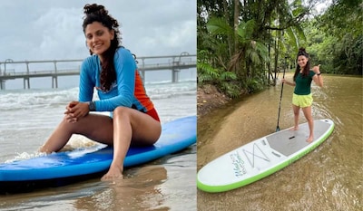 Saiyami Kher wraps up starter level of surfing in Australia, says, ‘It wasn’t easy—there were moments of frustration…’