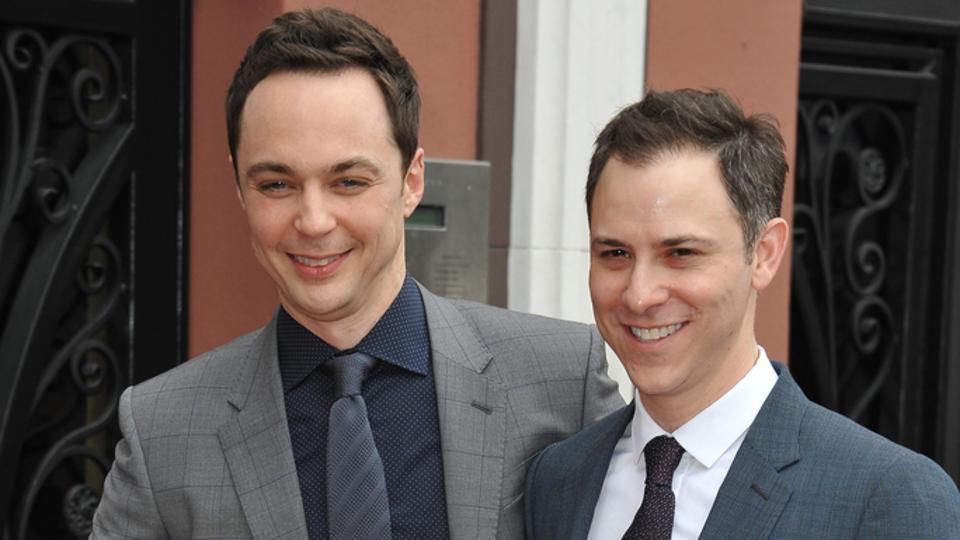 Jim Parsons ties the knot with longtime partner Todd Spiewak