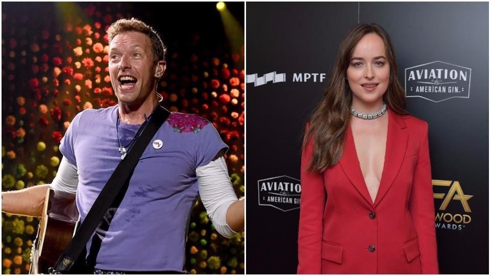 Pictures: Fifty Shades’ Dakota Johnson Spotted On A Date With Coldplay’s Chris Martin!